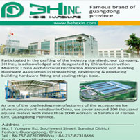 One of the top leading manufacturers of the accessories for aluminium door& window in China