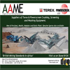 We are suppliers of terex & powerscreen crushing, screening and washing equipment.